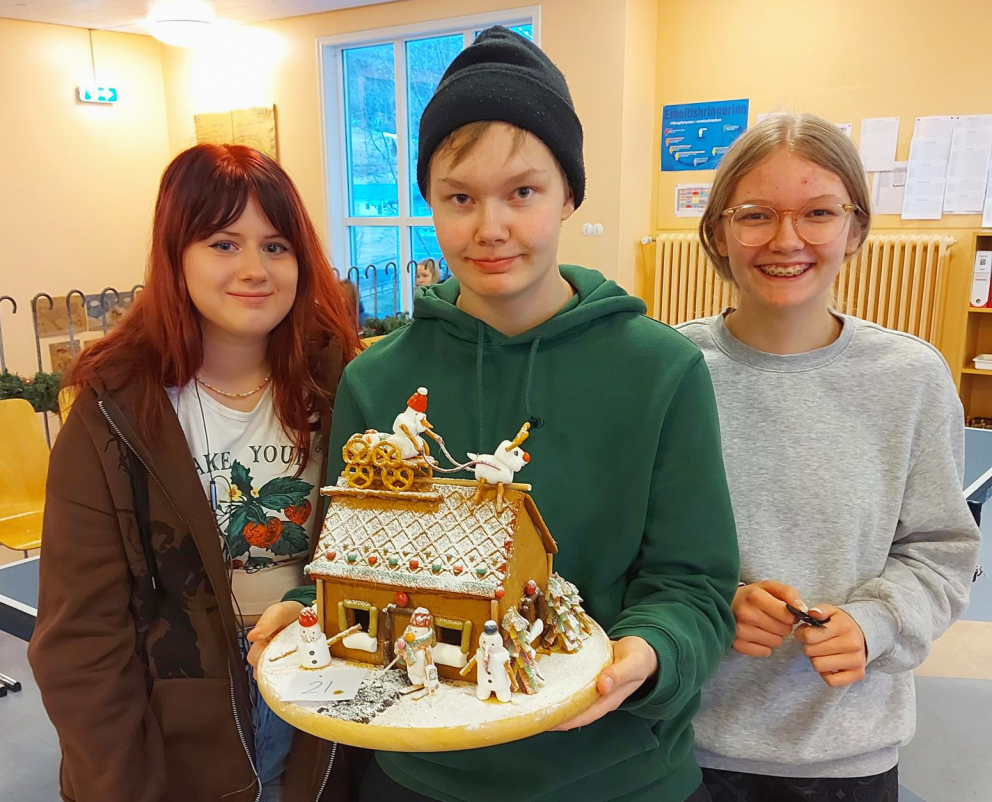 Flottasta piparkökuhúsið í ár.