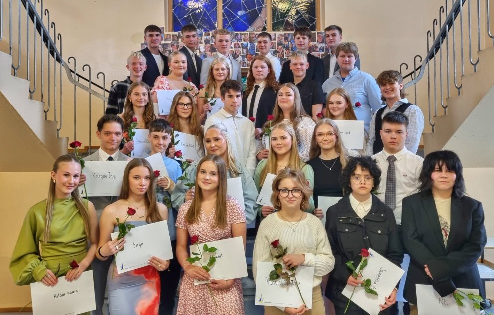 Útskrift úr grunnskóla - til hamingju