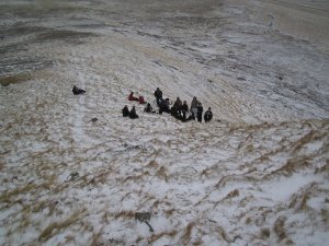 Í skólabúðum að Laugum í Sælingsdal