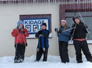 Skólabúðir að Kiðagili í Bárðardal.