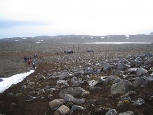 Tunguheiði gengin 2. október 2007