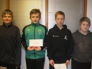 Goðinn styrkir skáksveit Borgarhólsskóla