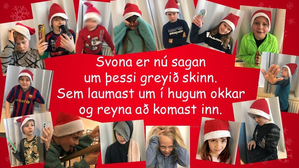 Hvað ef vísurnar um jólasveinana væru samdar í dag? Þær væru einhvernveginn svona.