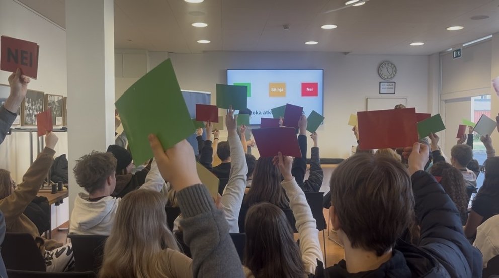 Alþingi Íslands í heimsókn