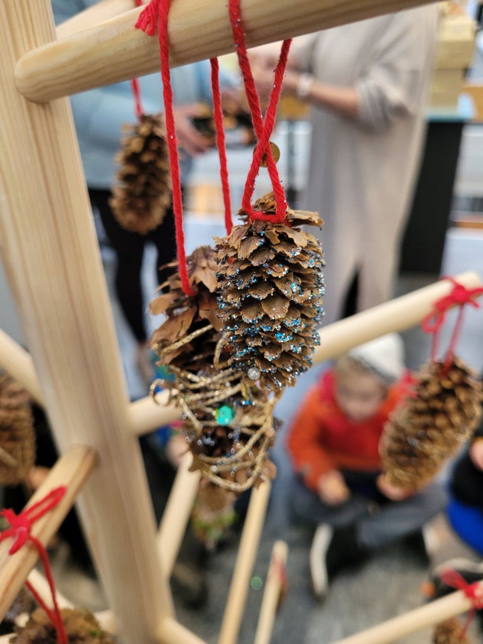 Könglar frá Safnahúsinu í Safnahúsið