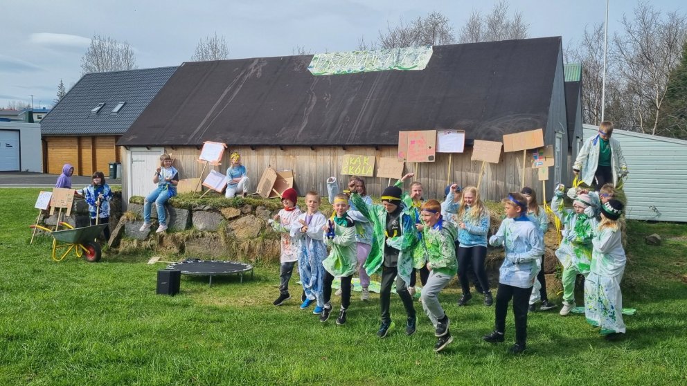 Sviðlistagjörningur við Kvíabekk