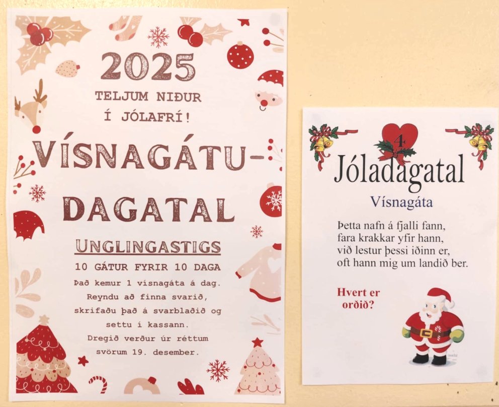 Talið niður til jóla