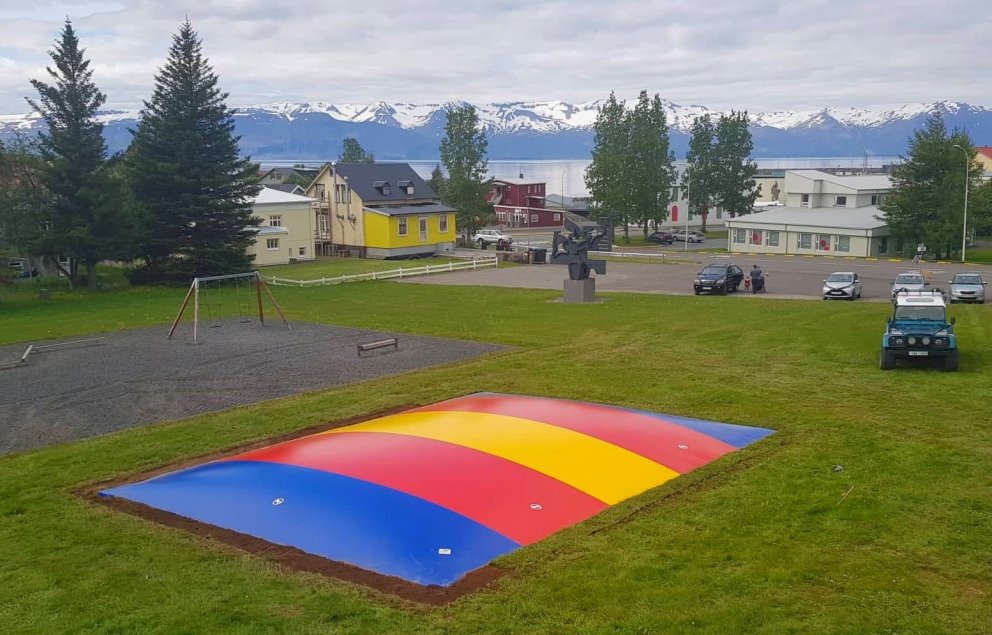 Hættulegur leikur á belgnum