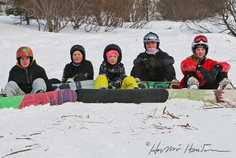 Á skíðum skemmti ég mér