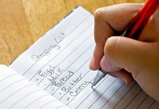 Ertu búinn að sjá innkaupalistann?