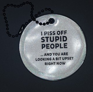 Þetta er skemmtilegt endurskinsmerki