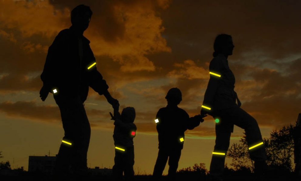 Endurskin í myrkri?