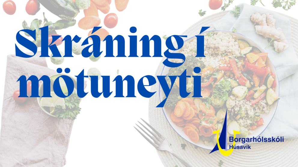 Skráning í mötuneytisþjónustu