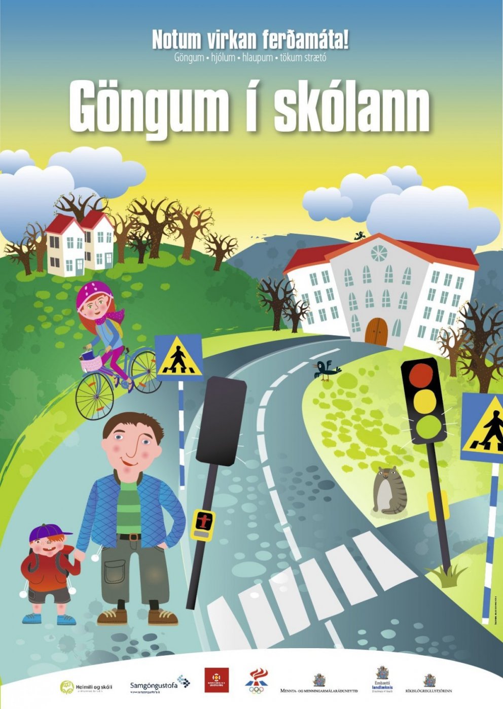 Verkefnið Göngum í skólann