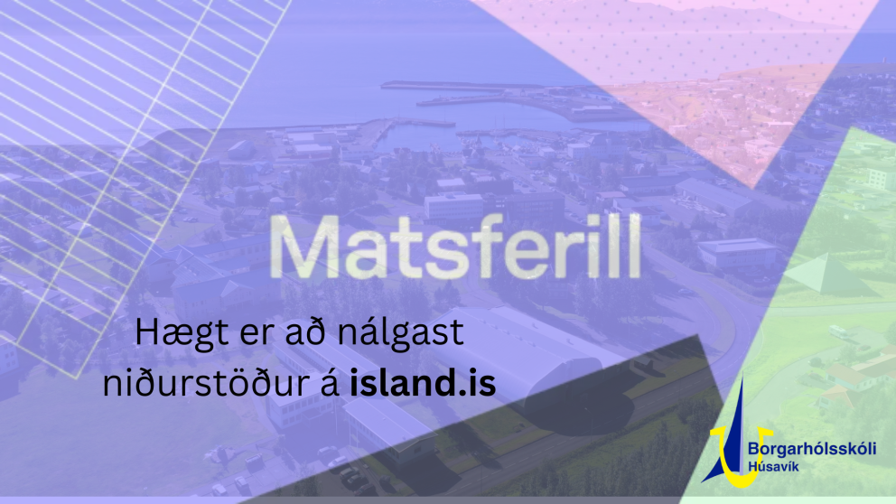 Niðurstöður Matsferils aðgengilegar