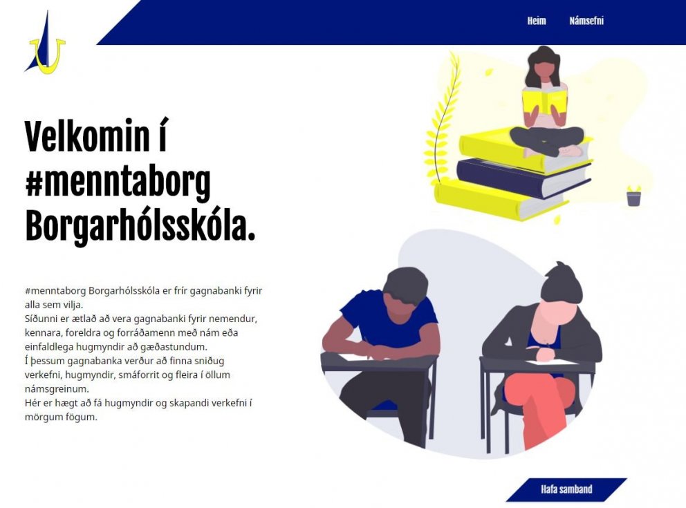 #menntaborg Borgarhólsskóla