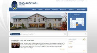 Endurbætur á heimasíðu skólans