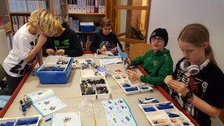 Hópur nemenda í tæknilego