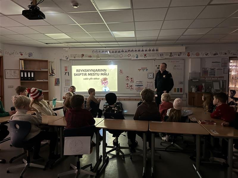 Eldvarnir í þriðja bekk