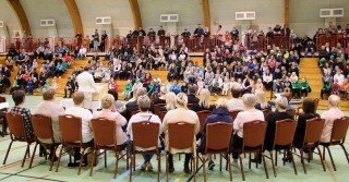 Skólalok skólaársins í Íþróttahöllinni