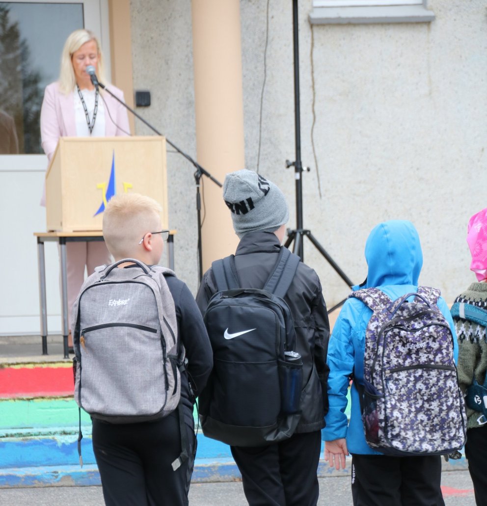 Skólinn iðar af lífi á ný – skólaárið hafið