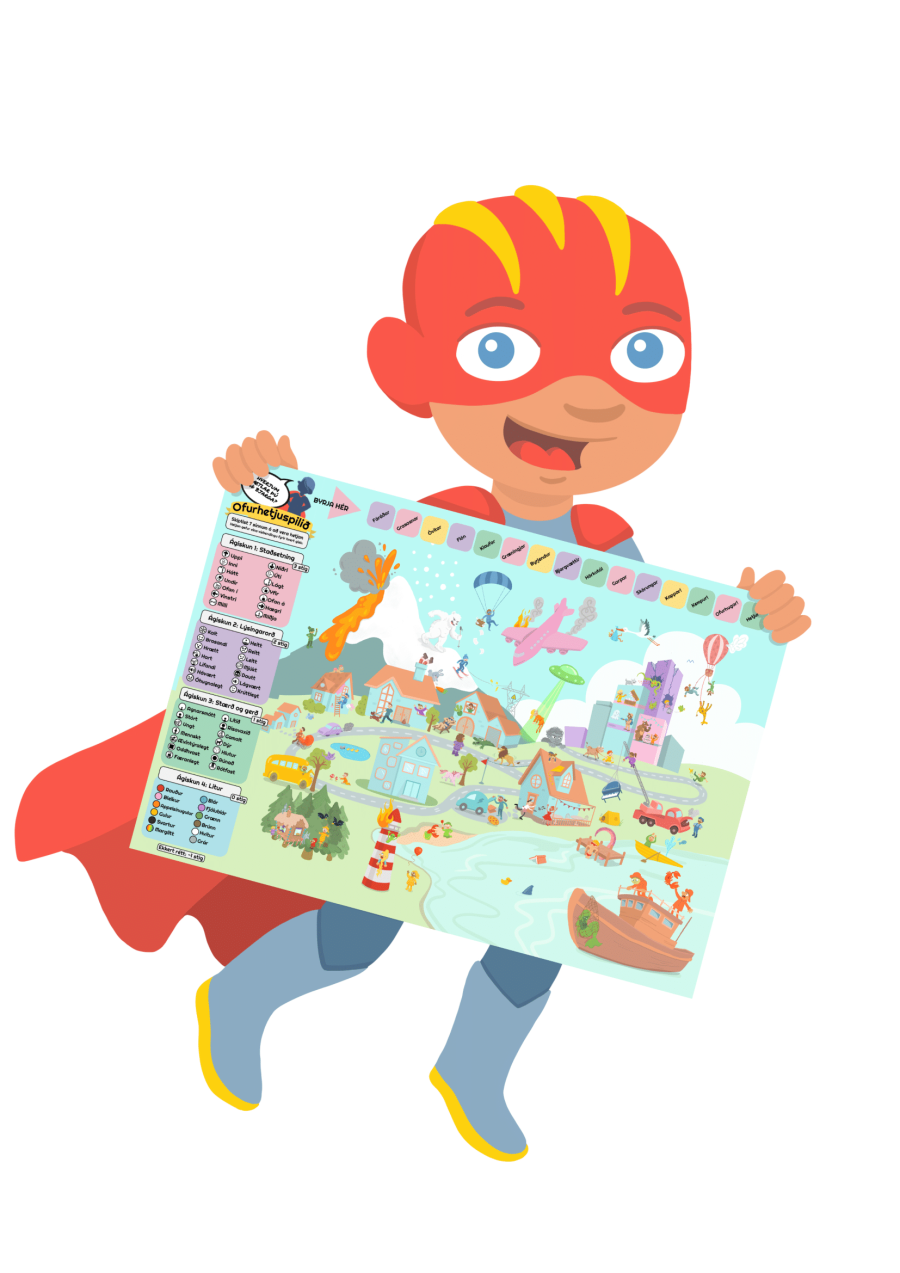 Lestraráskorun og ofurhetjuspil