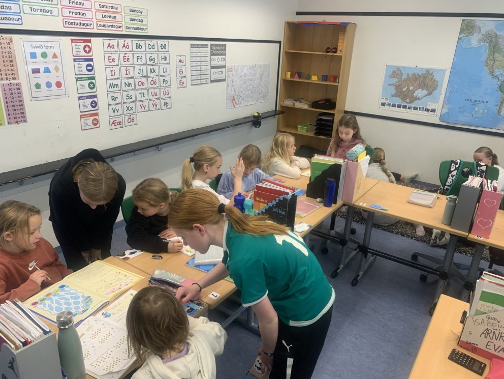 Nemendur kenna nemendum