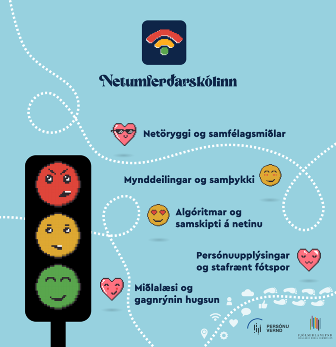 Netumferðaskólinn - Algóritminn sem elur mig upp