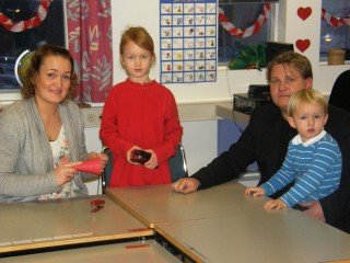 Fjölskyldur koma gjarnan saman á þessum degi.