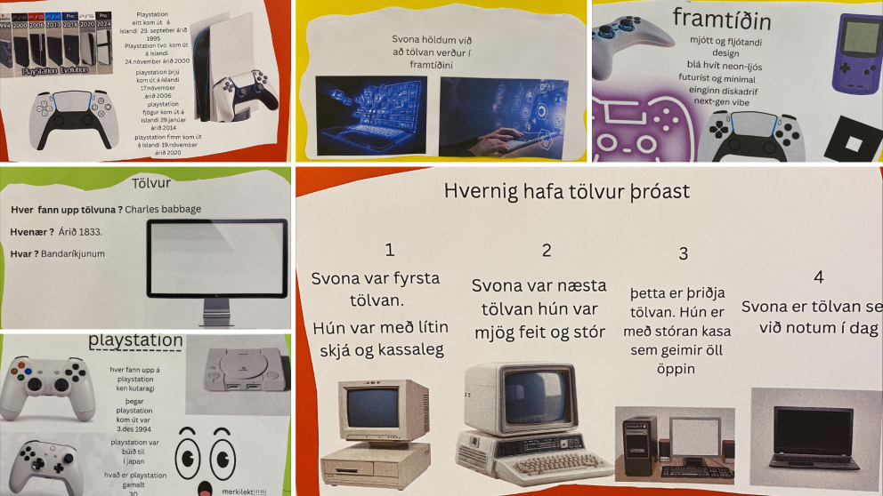 Tæknin hefur breyst í tímans rás