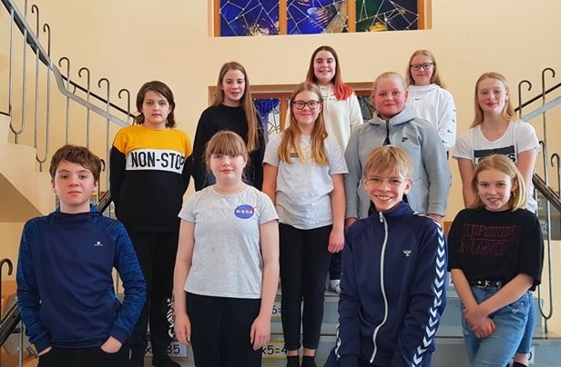 Þátttakendur í undankeppni skólans