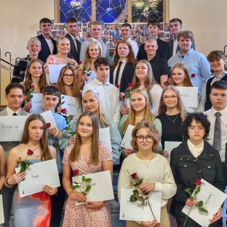 Útskrift úr grunnskóla - til hamingju