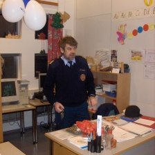 Jón Ásberg í heimsókn