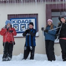 Skólabúðir að Kiðagili í Bárðardal.