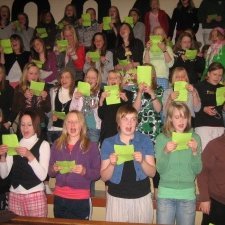 Sungið saman að Reykjum