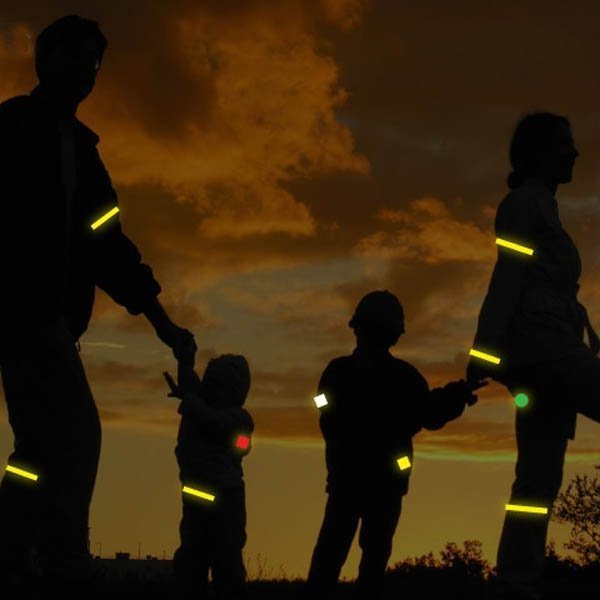 Það borgar sig að sjást í umferðinni.