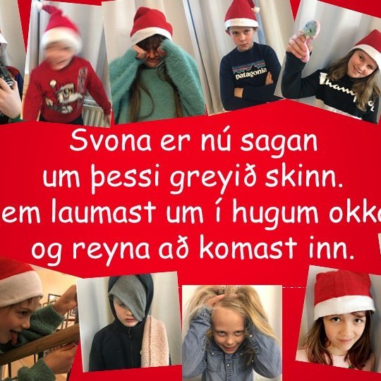 Hvað ef vísurnar um jólasveinana væru samdar í dag? Þær væru einhvernveginn svona.