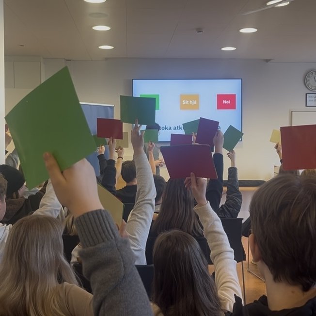 Alþingi Íslands í heimsókn