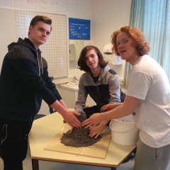 Diðrik Rúnar, Daníel Máni og Kristófer Máni