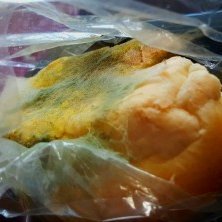 Þessi samloka hefur verið í óskilum um tíma.