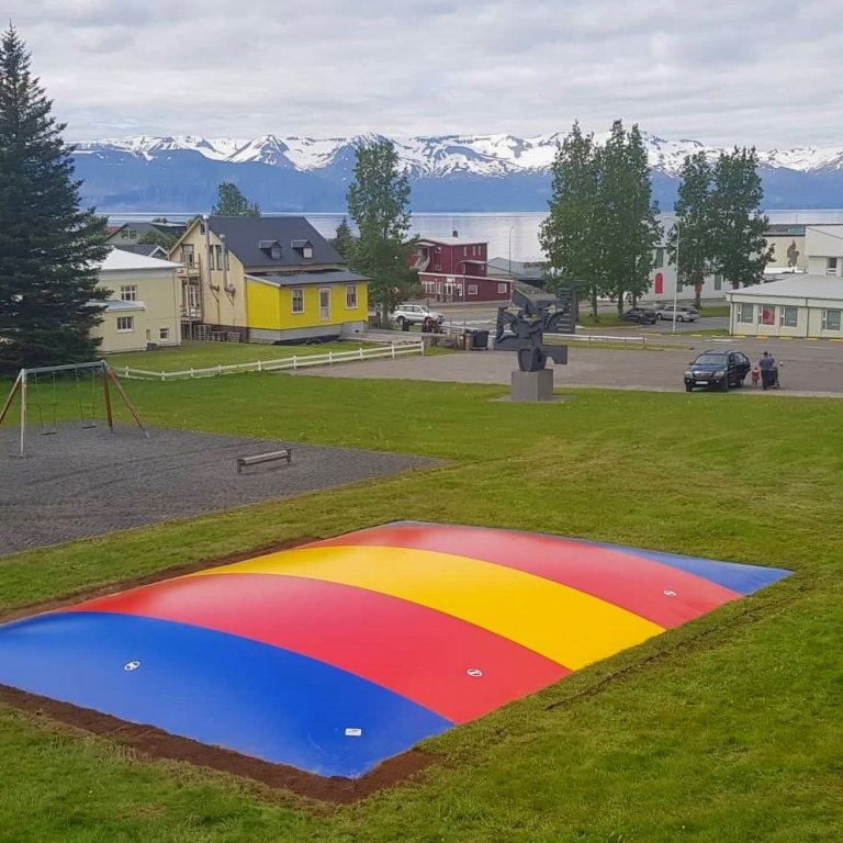 Hættulegur leikur á belgnum