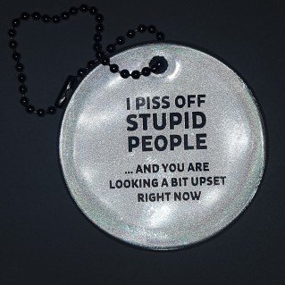 Þetta er skemmtilegt endurskinsmerki