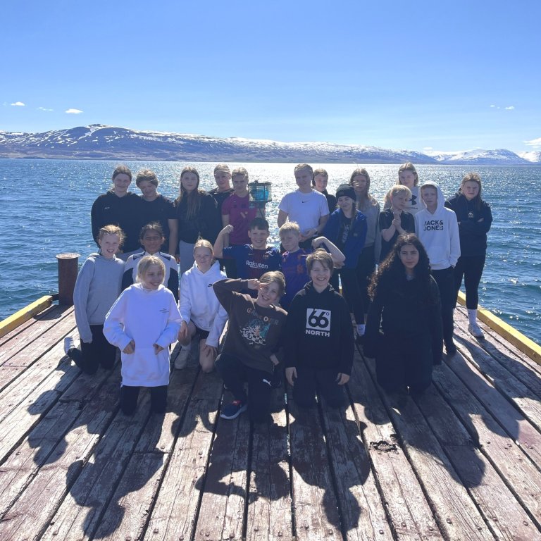 Nemendur sjöunda bekkjar í vorferð