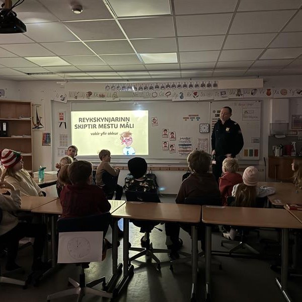 Eldvarnir í þriðja bekk