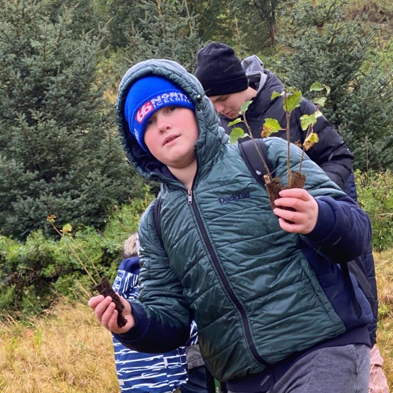 Skólaskógur við Grundarhól