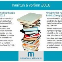 Skráning í framhaldsnám