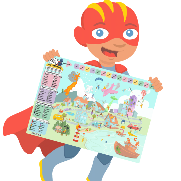 Lestraráskorun og ofurhetjuspil