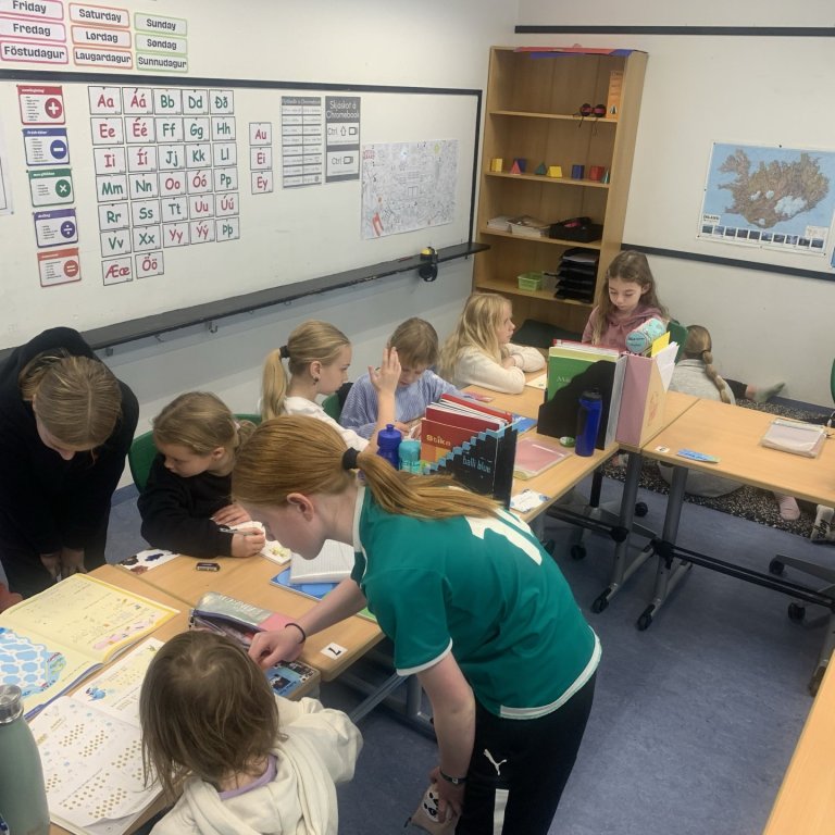 Nemendur kenna nemendum