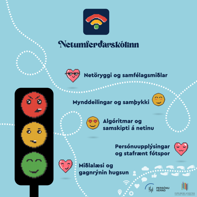 Netumferðaskólinn - Algóritminn sem elur mig upp