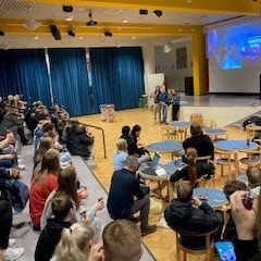 Tekið í gryfjunni í MA.